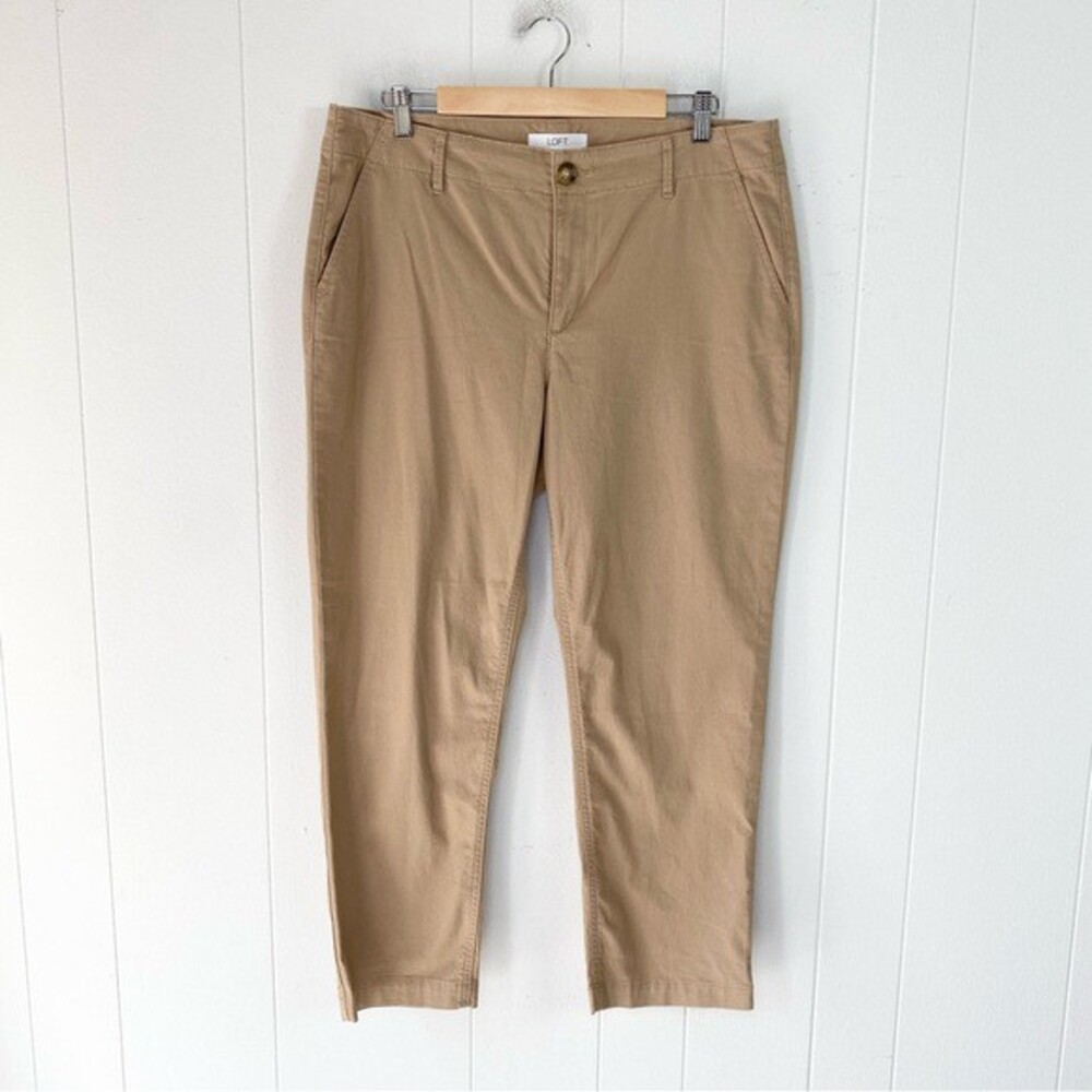 THE MONROE SLIM LOFT Size 12 Kakhi pants